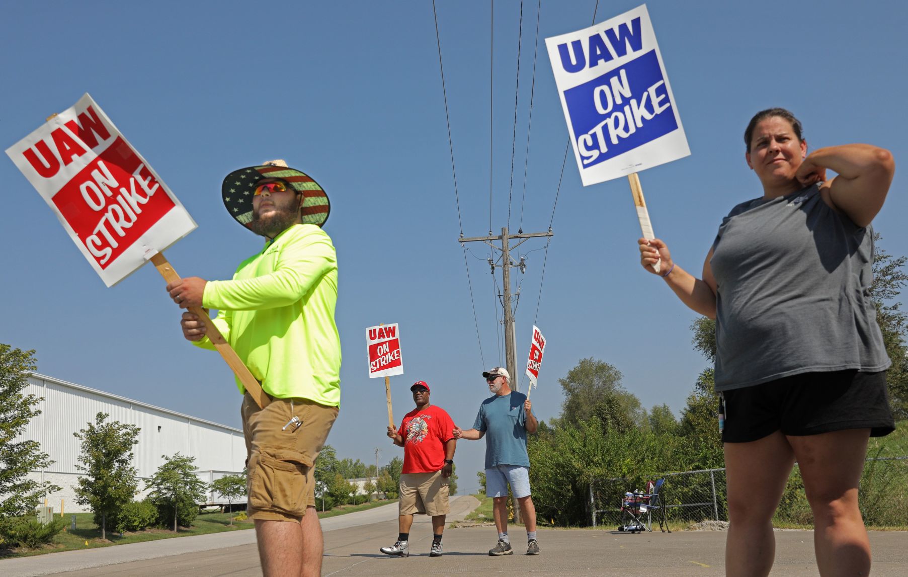 UAW workers strike in Wentzville, across the nation